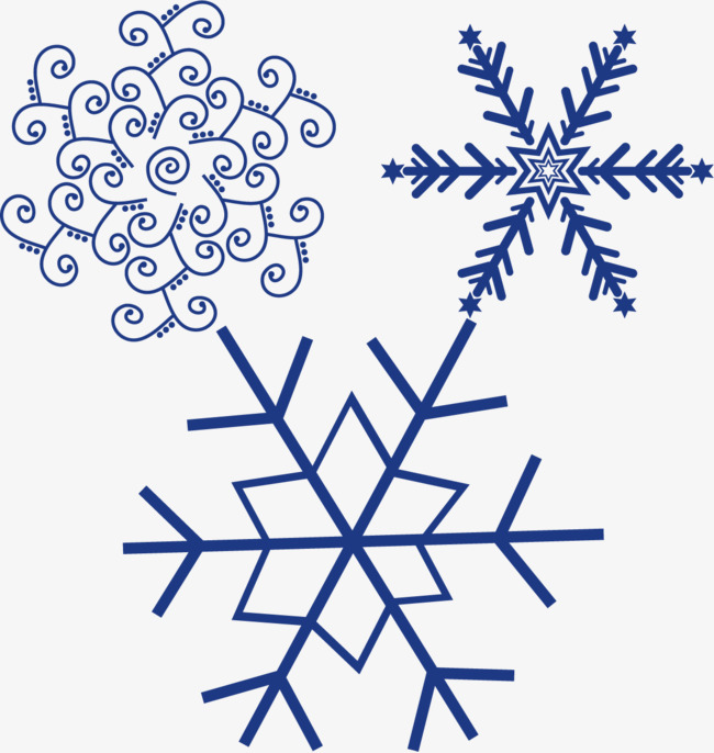 创意雪花素材