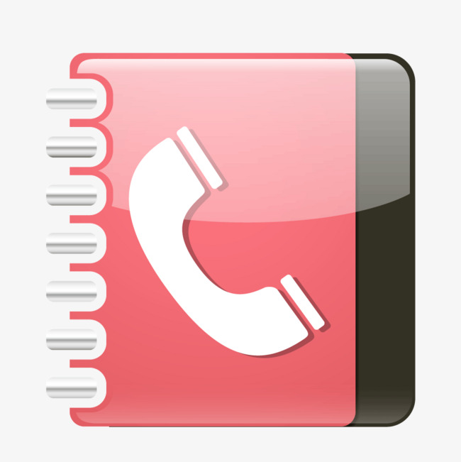 简约电话联系图标ui图形元素设计电话本