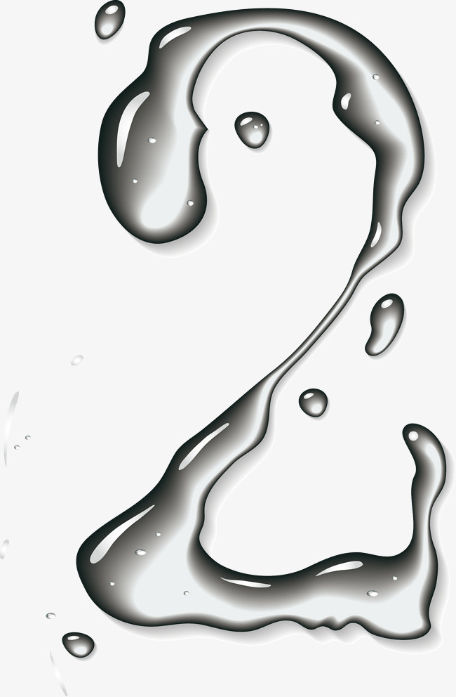 水滴数字