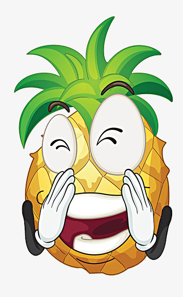 卡通菠萝