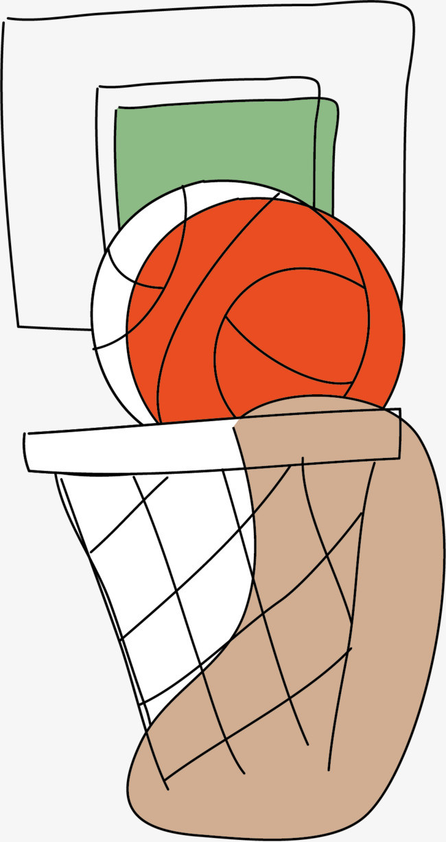 篮球png矢量素材