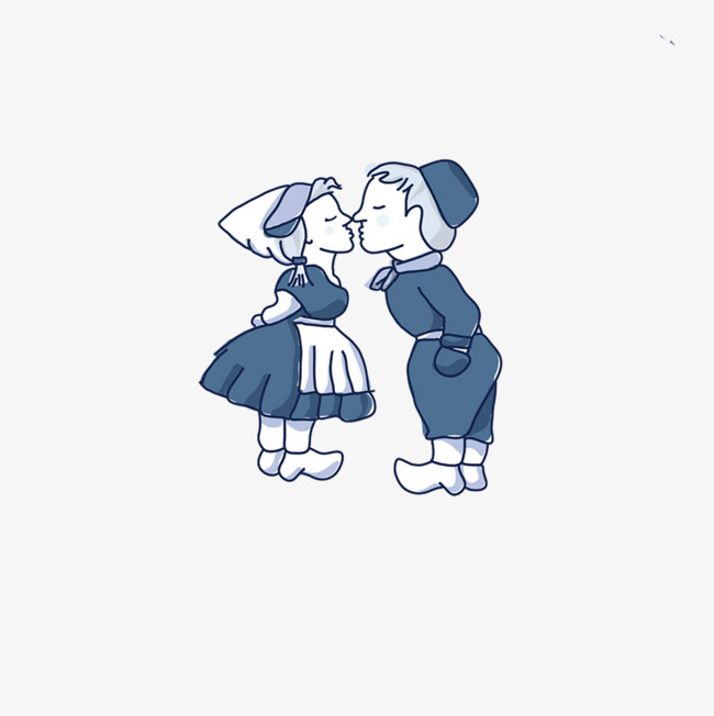 亲密接吻免抠元素