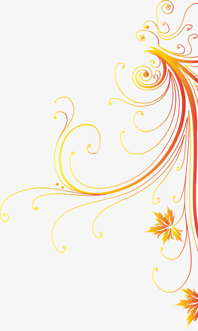 线条花纹矢量图