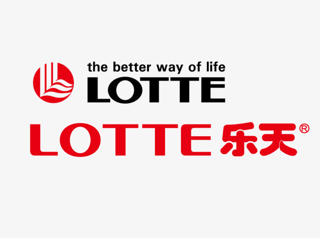 乐天标志矢量图