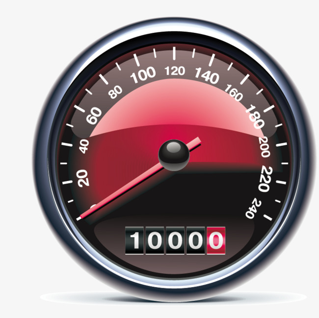 矢量汽车速度表素材