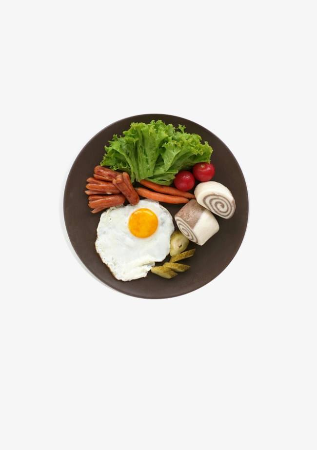 美食节面包奶牛牛奶蛋白质早餐卡通手绘素材【免抠元素png】-90设计网