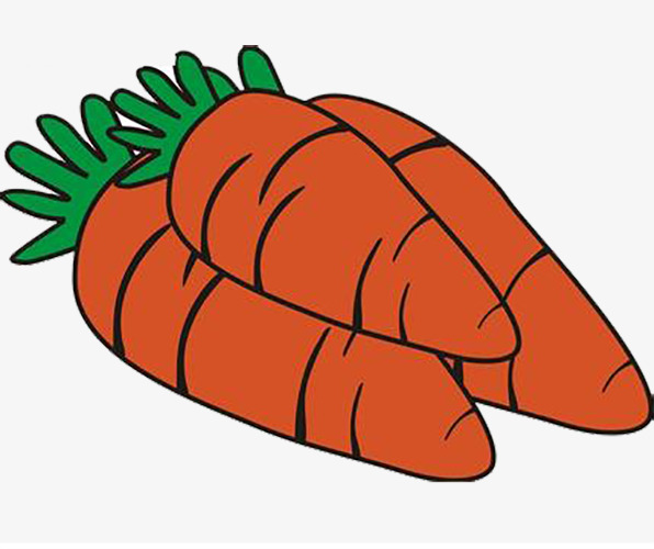 卡通胡萝卜