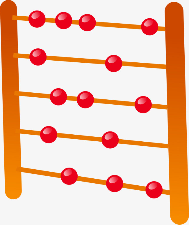 算珠png矢量素材