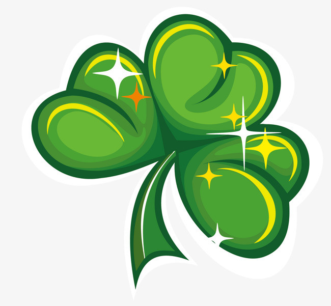 矢量三叶草素材