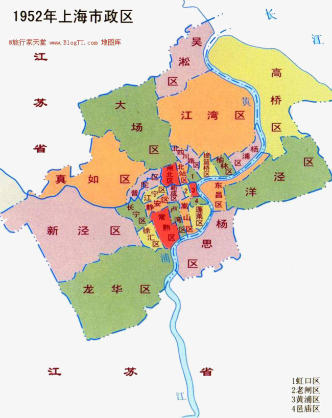 上海市政图