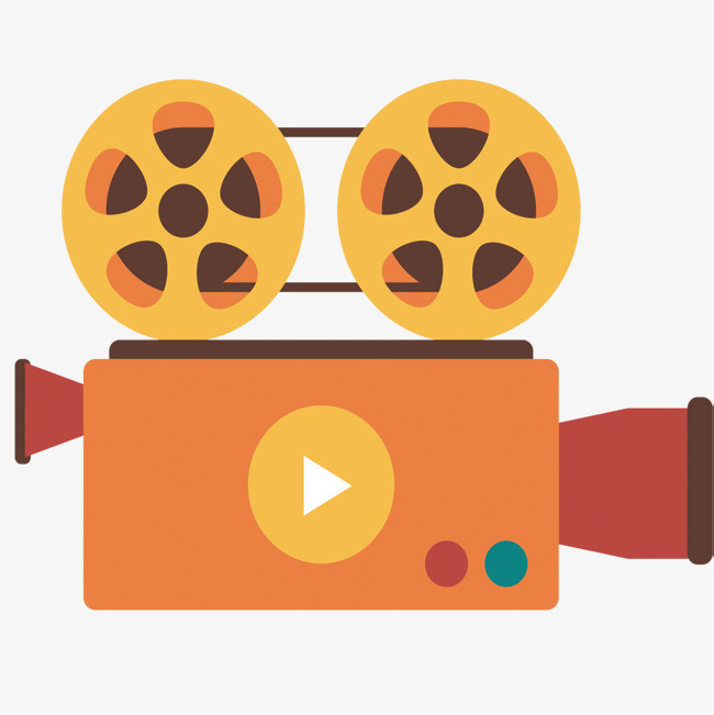 矢量电影播放机素材