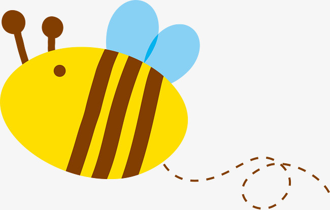 卡通可爱小蜜蜂像素画装饰免抠元素