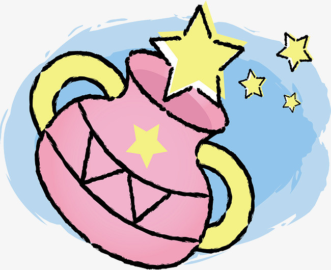 水瓶座星座素材