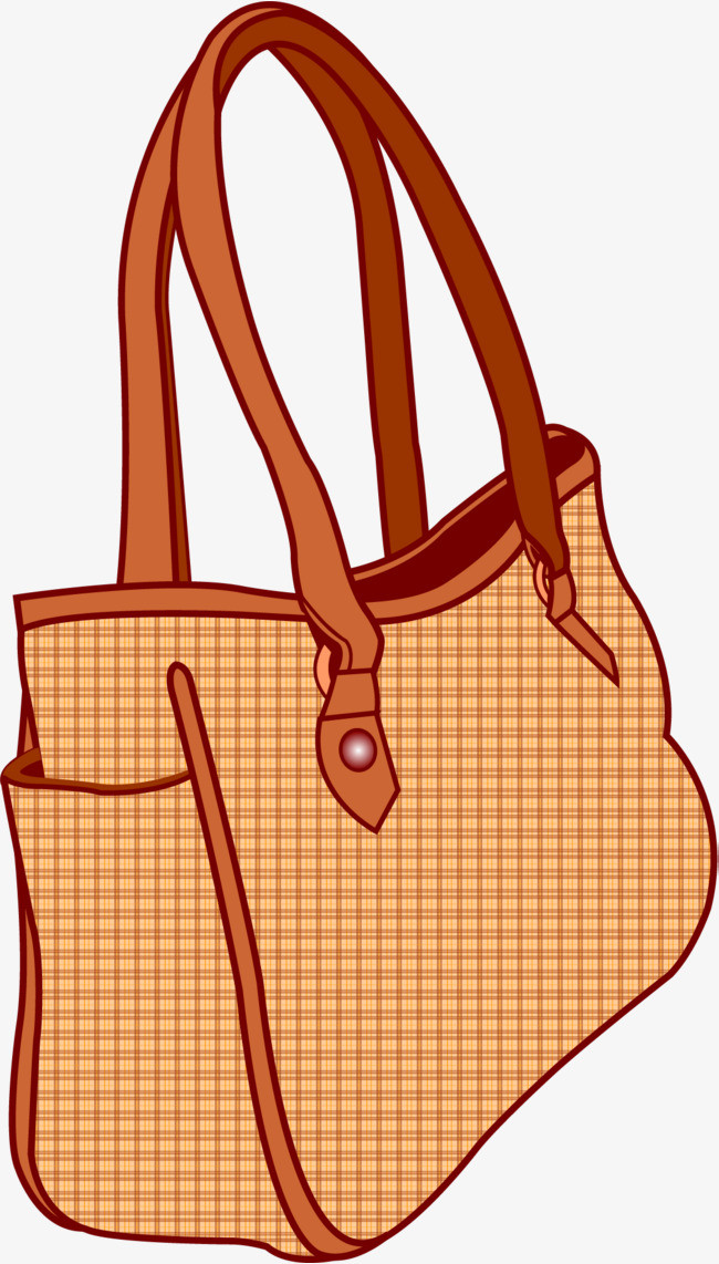 矢量手绘手提包