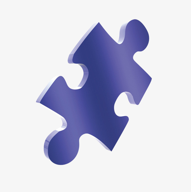 拼图板块png素材-90设计