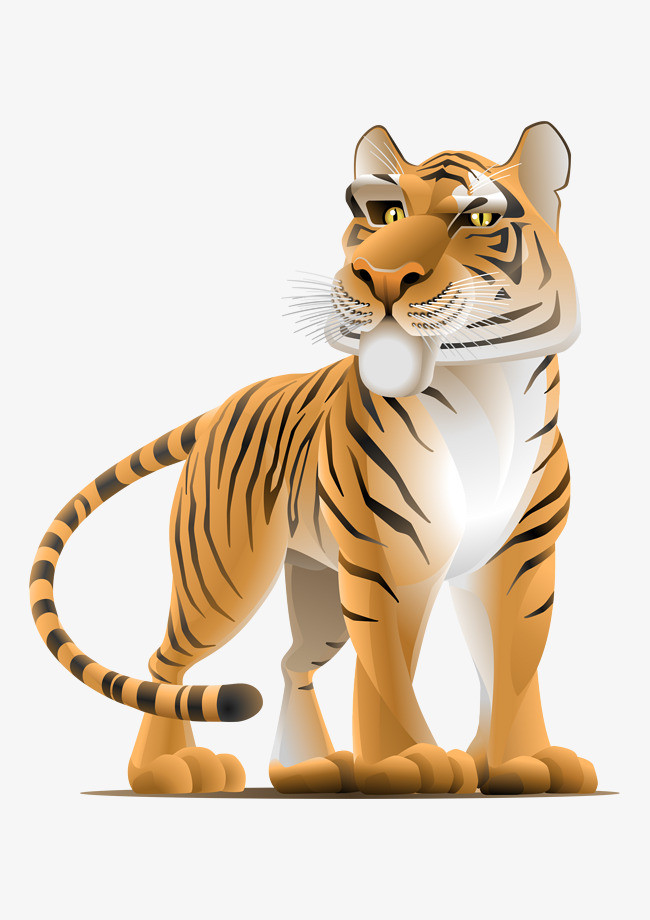卡通老虎