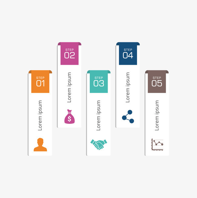 矢量彩色创意目录