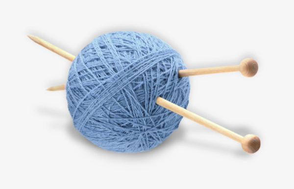 蓝色线团