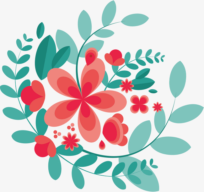 红花png矢量素材png素材-90设计