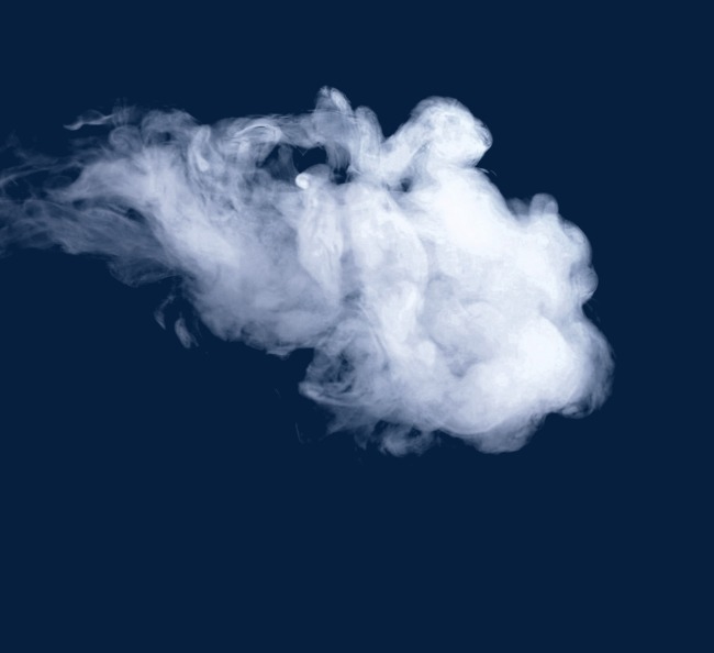 爆炸白色烟雾质感雾气免扣背景素材