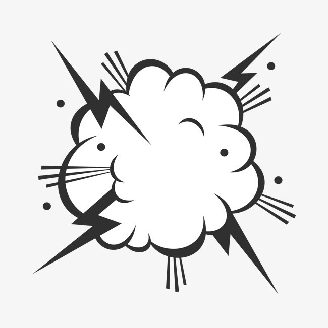 创意爆炸贴设计矢量素材