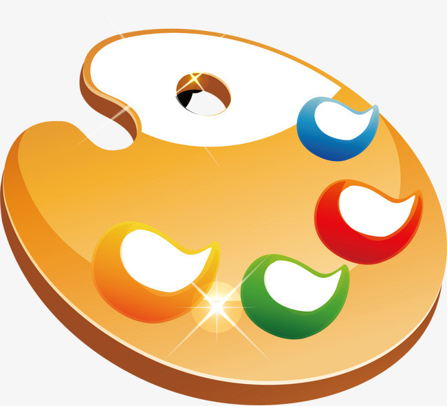 色盘_色盘【高清卡通手绘png素材】-90设计