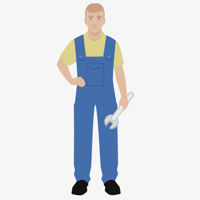 矢量素材工人劳动