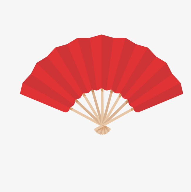 春节节日欢庆活动2021年喜庆装饰元素红色灯笼扇子