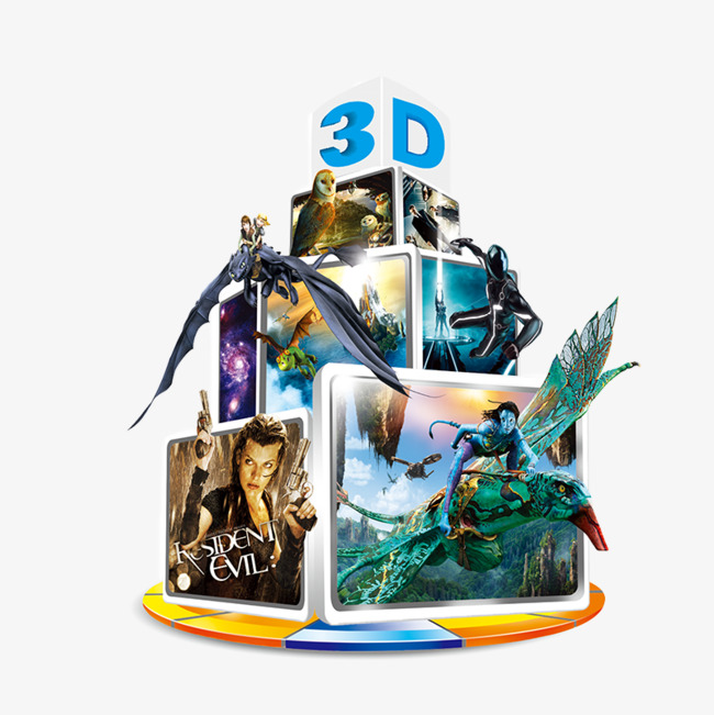 3d观影宣传图