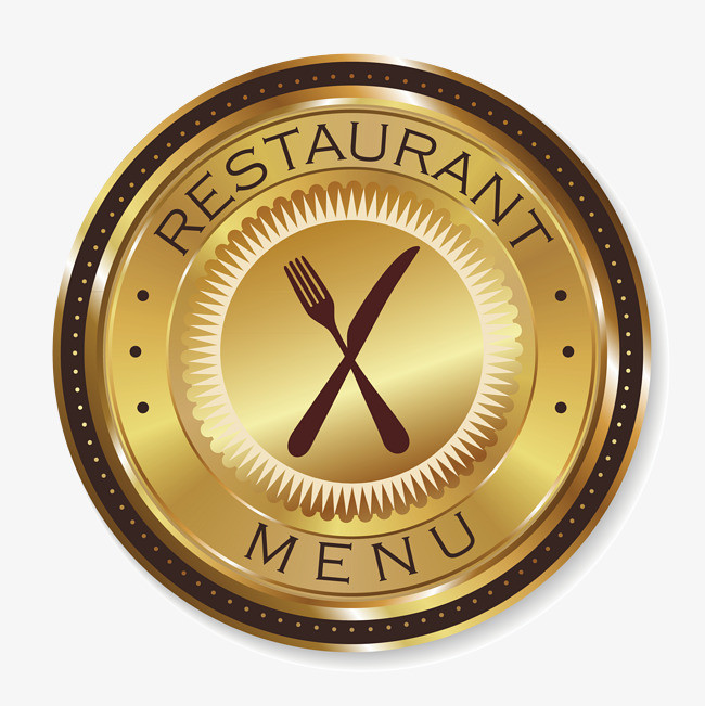 精美金属徽章装饰矢量修饰