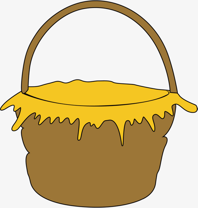 时尚霜降柿子大雪带雪的树枝人物篮子