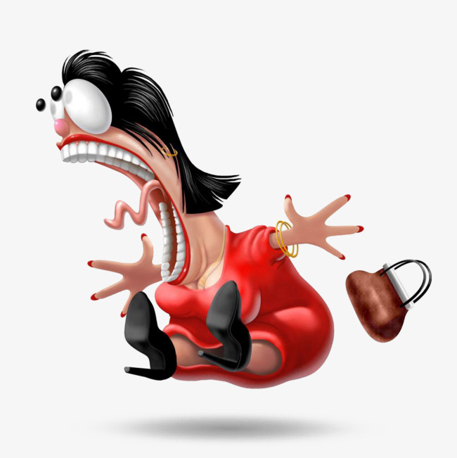 大吃一惊表情免抠素材