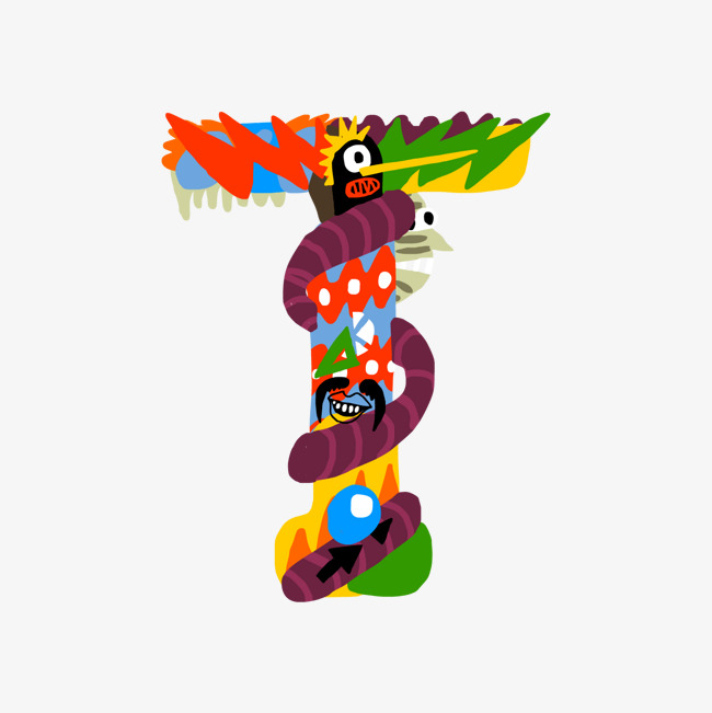 动物艺术字png素材-90设计