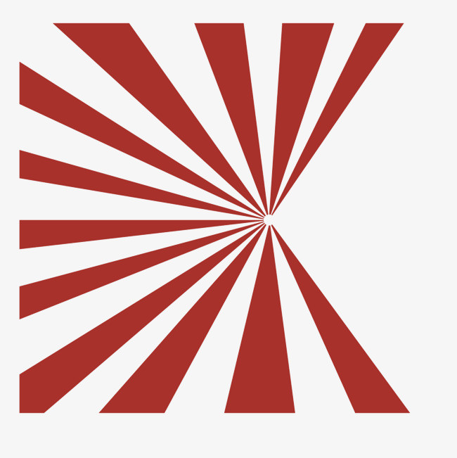 矢量红色放射线条光线png素材-90设计