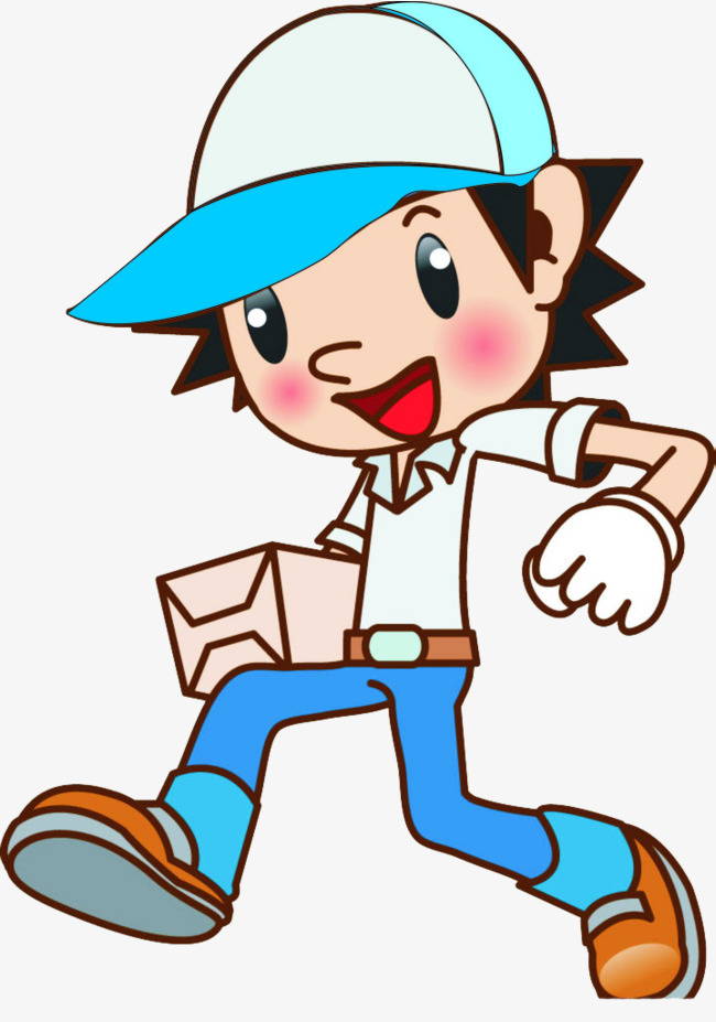 白帽子小男生png素材-90设计