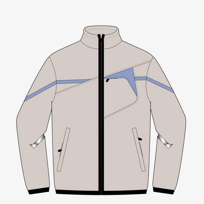 立领外套png素材-90设计