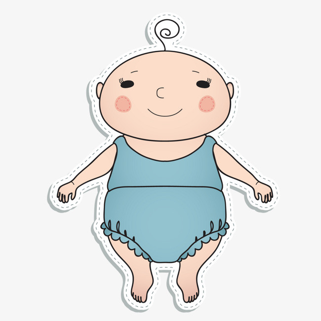 卡通可爱婴儿