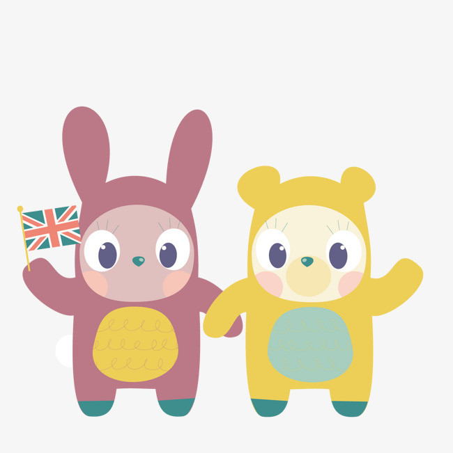 纯原创手绘民族团结手拉手东乡族回族朝鲜族傣族