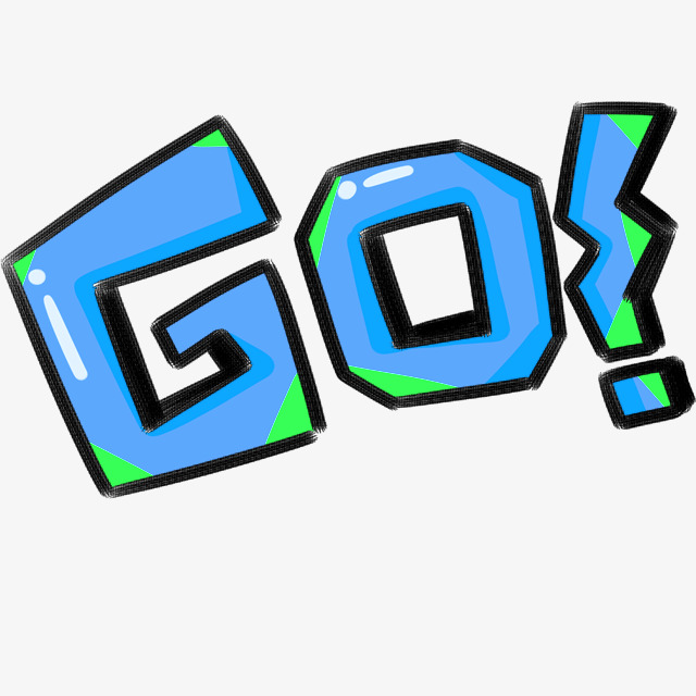 go主题原创艺术字体创意文字字体