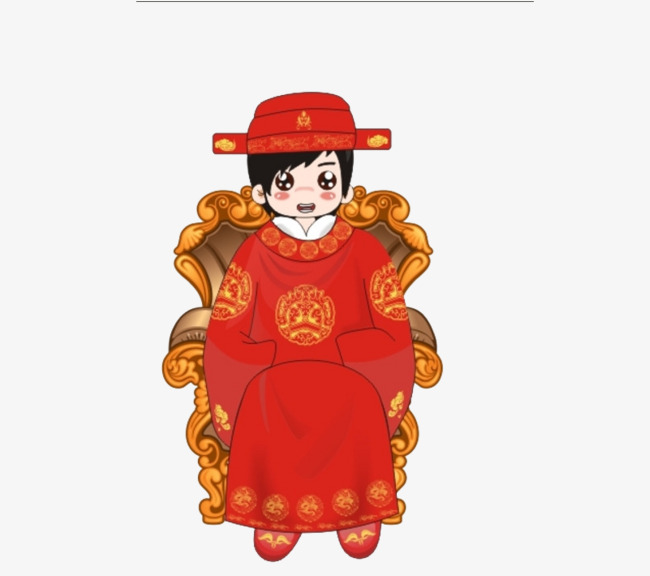 帅气新郎