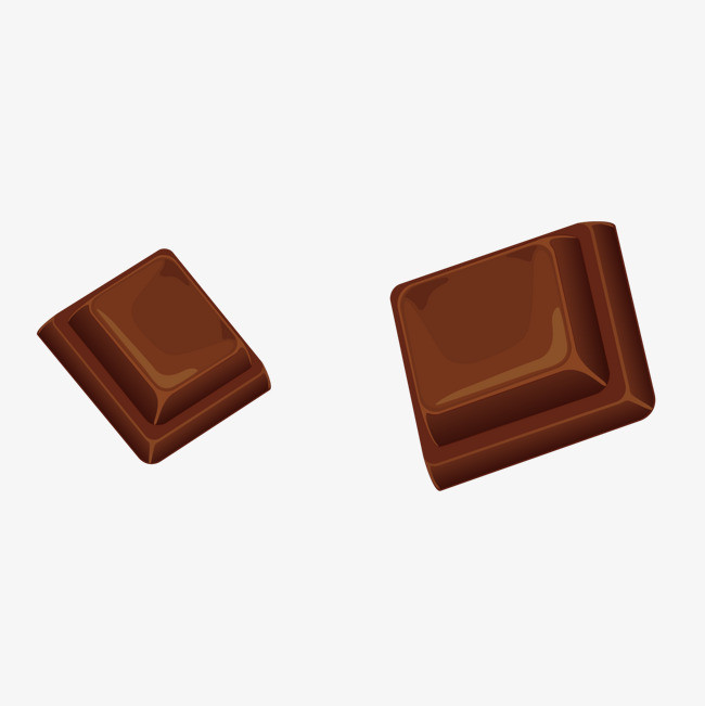 手绘矢量巧克力免抠图素材