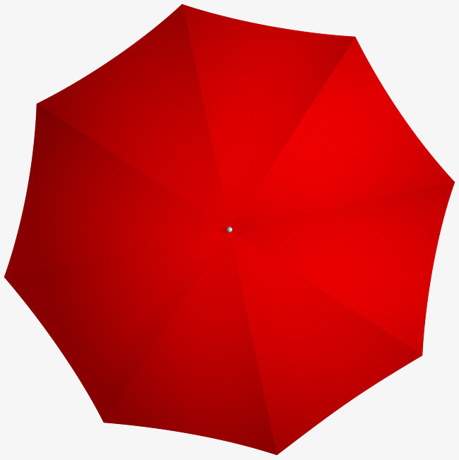 红色的雨伞png素材-90设计