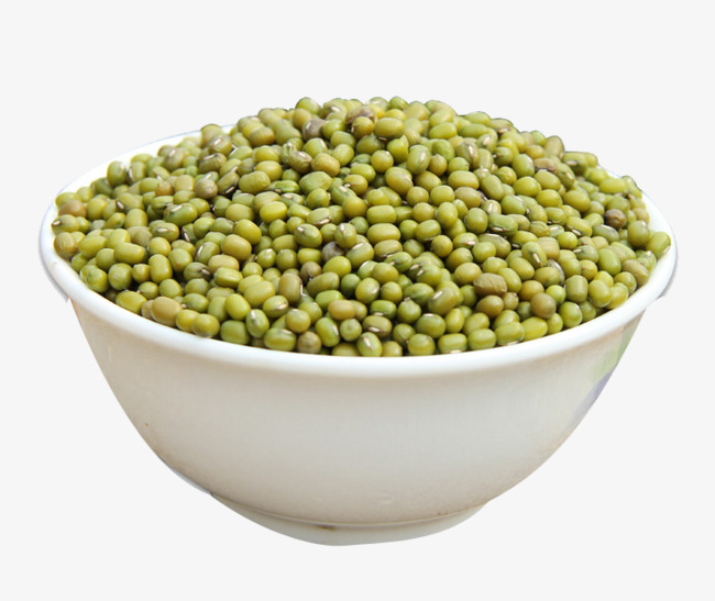 大碗里的绿豆素材