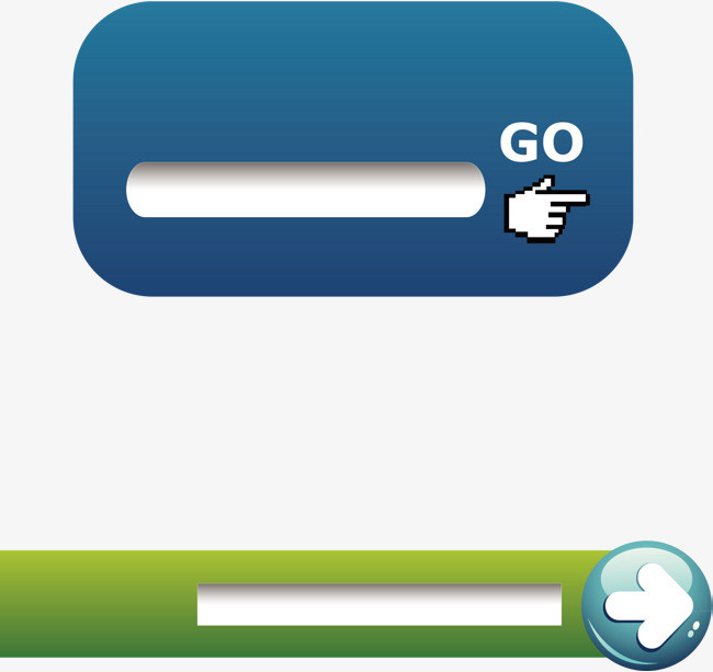 搜索矢量按钮png素材-90设计