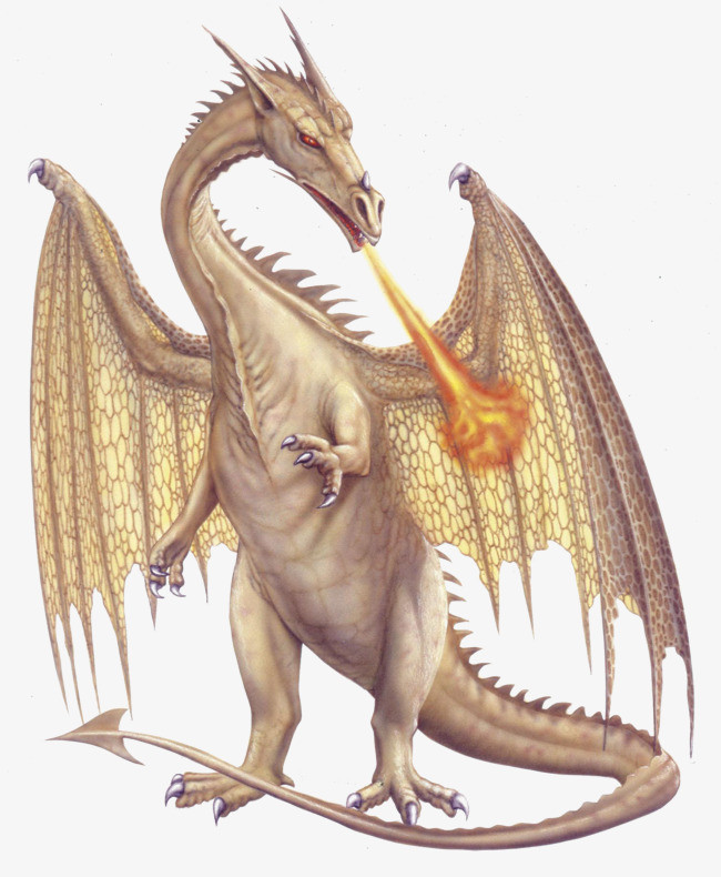 远古神兽火焰龙