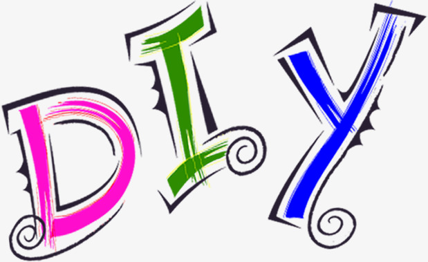 手绘个性创意自制字母