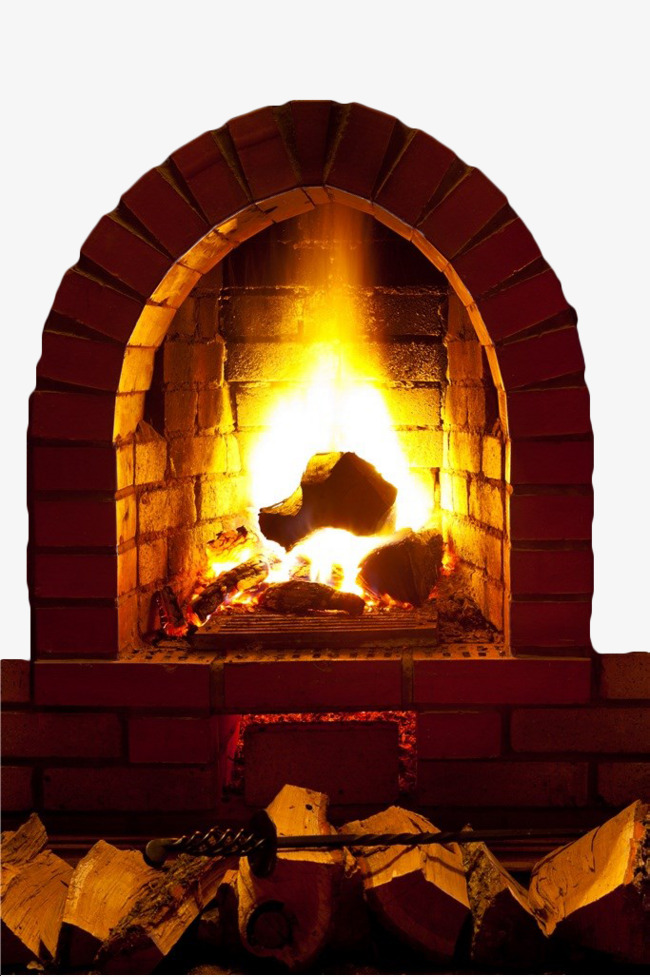 火炉壁炉【高清装饰元素png素材】-90设计