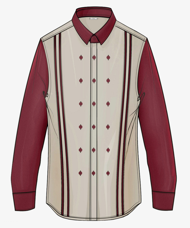 长袖版的衣服png素材-90设计