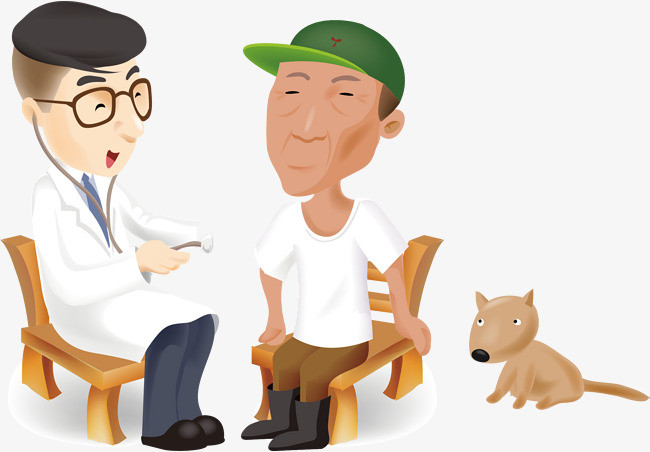 看病png元素png素材-90设计