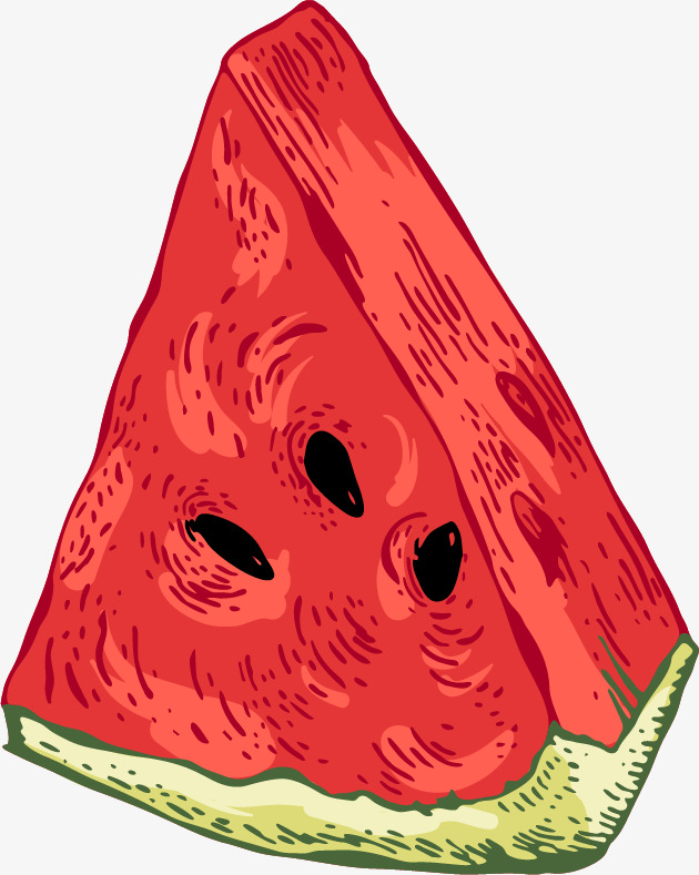 卡通手绘西瓜